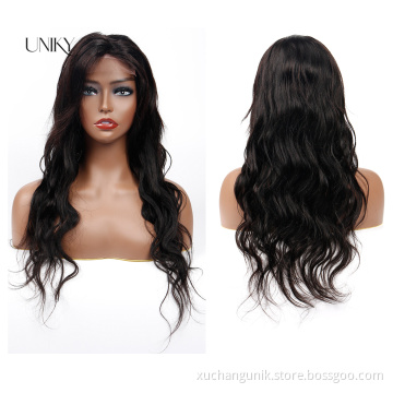 13*6" lace front wig Pre Plucked 6inch Body parting Big deal grade 10A luxury body wave pre plucked human hair lace front wig